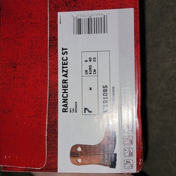 Men\'s Wolverine Rancher Steel Toe Work Boot Size 7 NWT main image 4